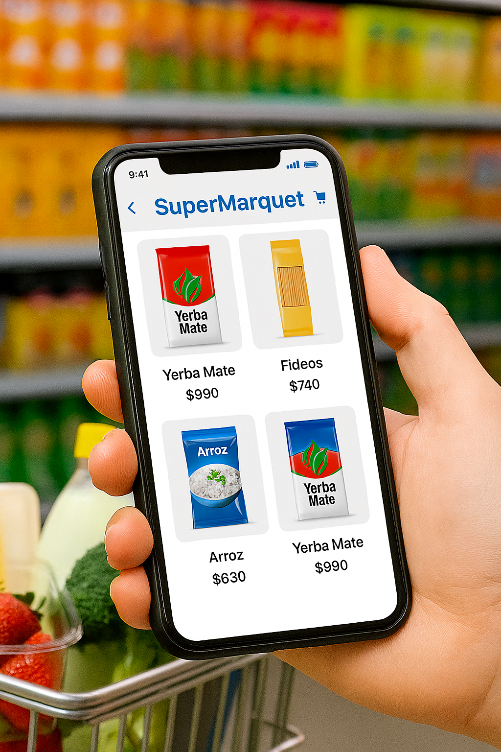 App Cliente Android - Mockup